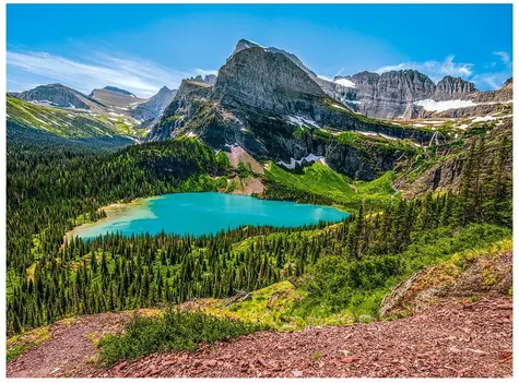 Castorland 300716-2 Puzzle Jazero Grinnell / 3000 dielikov / od 9 rokov