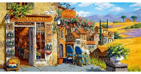 Castorland 400171 Puzzle Farby Toskánska / 4000 dielikov / od 9 rokov