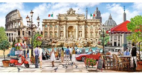 Castorland 400270 Puzzle Krása Ríma / 4000 dielikov / od 9 rokov