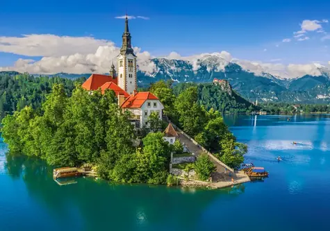 Castorland 54114 Puzzle Bled, Slovinsko / 500 dielikov / od 9 rokov