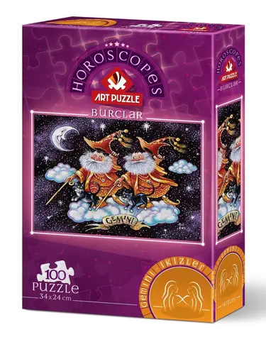 ART PUZZLE 5803 Puzzle Znamenie zverokruhu: Blíženci / 100 dielikov / od 6 rokov