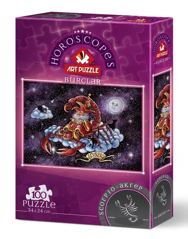 ART PUZZLE 5808 Puzzle Znamenie zverokruhu: Škorpión / 100 dielikov / od 6 rokov