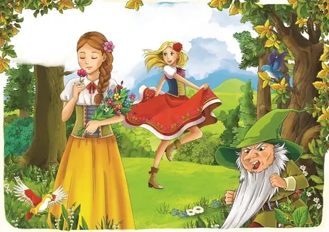 ART PUZZLE 5619 Puzzle Rozprávková ruža / 100 dielikov / od 6 rokov