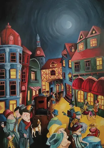 ART PUZZLE 5226 Puzzle Večerný zhon / 1000 dielikov / od 15 rokov