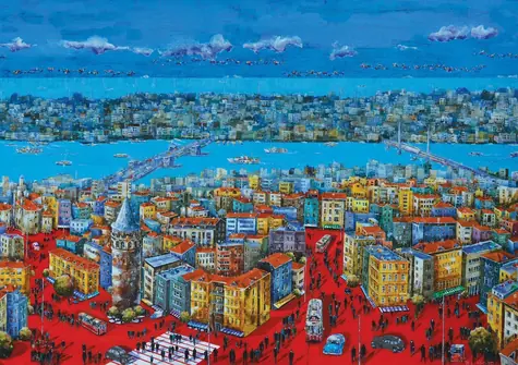 ART PUZZLE 5234 Puzzle Príbeh Istanbulu / 1000 dielikov / od 15 rokov
