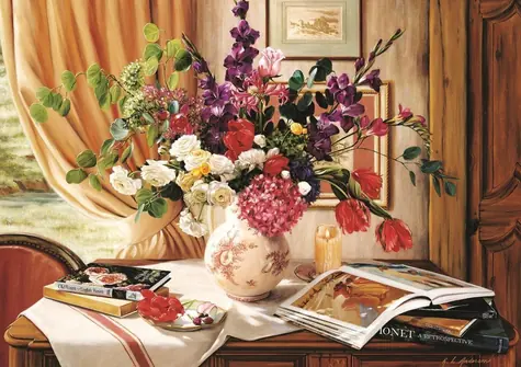 ART PUZZLE 4222 Puzzle Umelecký kútik / 1000 dielikov / od 15 rokov