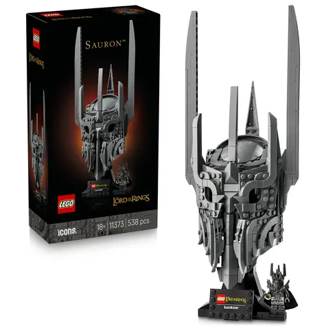 LEGO® Icons 11373 Pán prsteňov: Sauronova helma / Počet dielikov: 538 / od 18 rokov