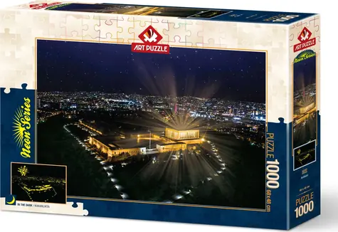 ART PUZZLE 5237 Svietiace puzzle Anitkabir / 1000 dielikov / od 15 rokov
