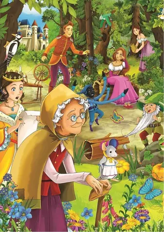 ART PUZZLE 5678 Puzzle Babičkino šťastie / 200 dielikov / od 7 rokov