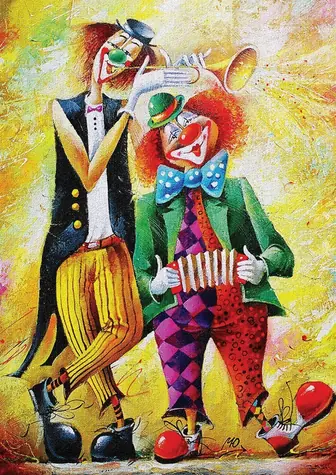 ART PUZZLE 5030 Puzzle Klauni / 260 dielikov / od 8 rokov