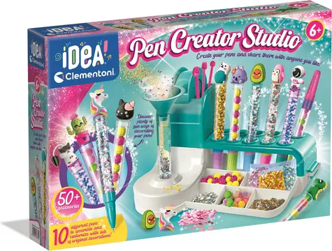 Clementoni IDEA Kreatívna sada Laboratórium na výrobu pier / od 6 rokov