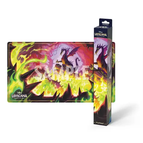 Disney Lorcana: Winterspell - Herná podložka - Dragon Fire / od 8 rokov 