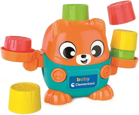 Clementoni BABY Montessori Balančný medvedík / od 18 mesiacov