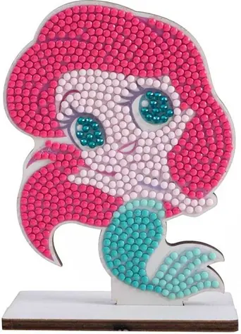 CRYSTAL ART Diamantové maľovanie Princezné: Ariel