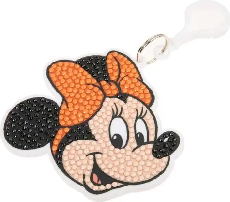 CRYSTAL ART Diamantové maľovanie Prívesok Minnie