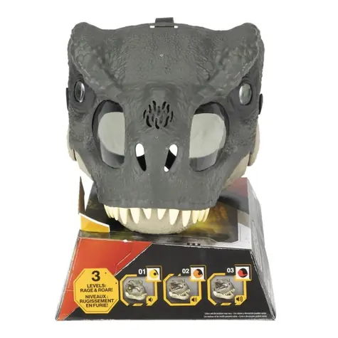 Mattel Jurassic WORLD DELUXE maska T-Rex / od 6 rokov