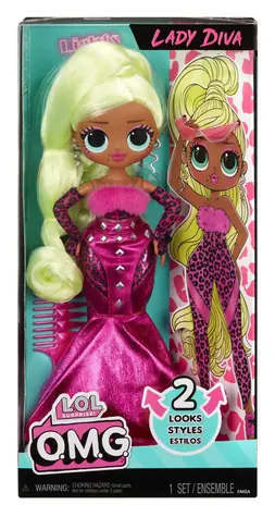 MGA LOL Surprise! OMG Veľká segra, 2 outfity - Lady Diva / od 4 rokov