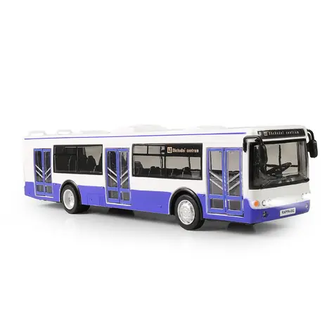 Rappa 190665 Autobus ktorý hlási zastávky česky 28 cm modrá / od 3 rokov