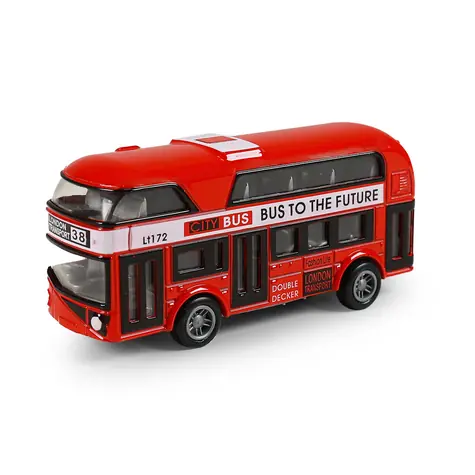 Rappa 192409 Autobus londýnsky dvojposchodový červená / od 3 rokov