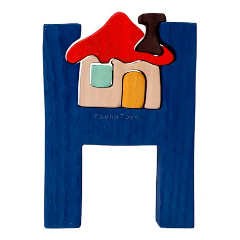 Fauna Abeceda písmeno H domček / od 3 rokov