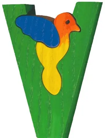 Fauna Abeceda písmeno V vtáčik / od 3 rokov