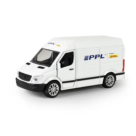 Rappa 255777 Kovové auto PPL s otváracími dverami 12 cm / od 3 rokov