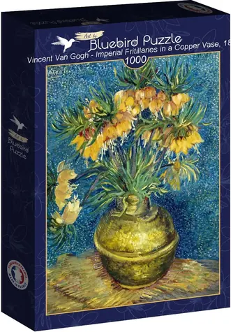 BlueBird Puzzle Crown Imperial Fritillaries v medenej váhe / 1000 dielikov / od 14 rokov