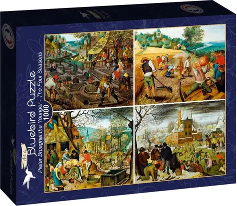 BlueBird Puzzle Štyri ročné obdobia / 1000 dielikov / od 14 rokov