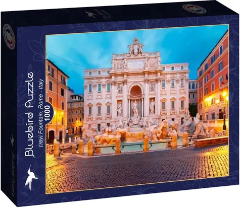 BlueBird Puzzle Fontána Di Trevi, Rím - Taliansko / 1000 dielikov / od 14 rokov