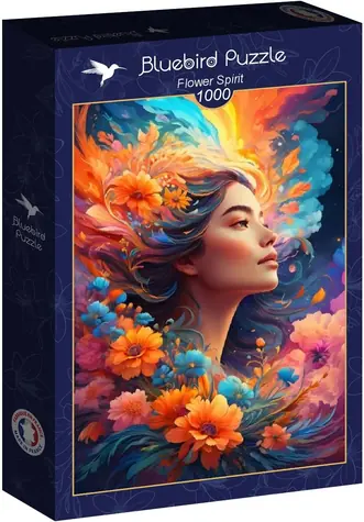 BlueBird Puzzle Jarné kvety / 1000 dielikov / od 14 rokov