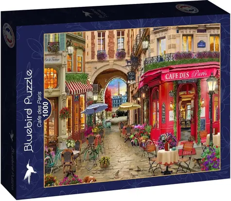 BlueBird Puzzle Káva z Paríža / 1000 dielikov / od 14 rokov