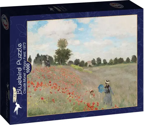 BlueBird Puzzle Makové pole / 1000 dielikov / od 14 rokov
