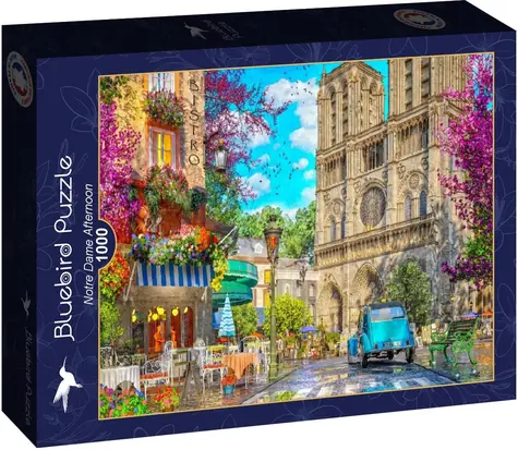 BlueBird Puzzle Popoludní pri Notre Dame / 1000 dielikov / od 14 rokov