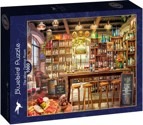 BlueBird Puzzle Ochutnávka vín / 1000 dielikov / od 14 rokov