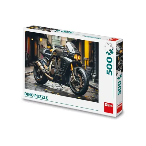 Dino Puzzle Motocykel / 500 dielikov / od 10 rokov