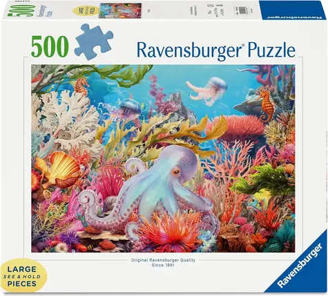 Ravensburger 120018407 Puzzle Koralový raj / 500 dielikov / od 12 rokov 