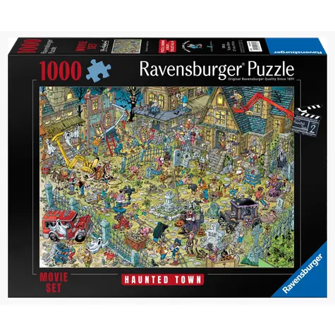 Ravensburger 120018957 Puzzle Ray Nicholson's Filmset 2 / 1000 dielikov / od 14 rokov 