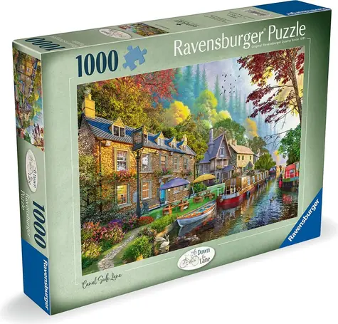 Ravensburger 120019817 Puzzle Pobrežná ulička / 1000 dielikov / od 14 rokov 