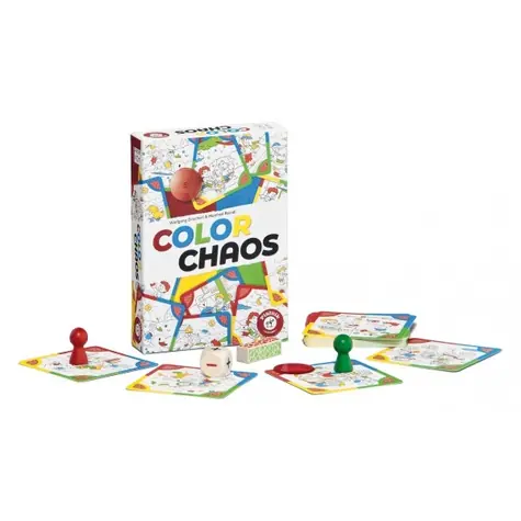 Piatnik Color Chaos / Dĺžka hry: 20-40 minút / Počet hráčov: 2-4 / od 5 rokov 