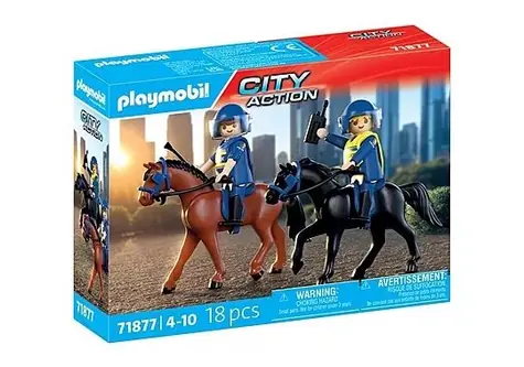 Playmobil® City Action 71877 Jazdná polícia / Počet dielikov: 18 / od 4 rokov