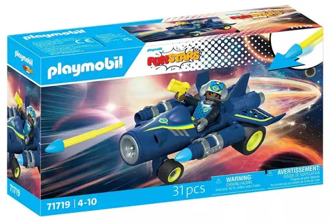 Playmobil® PLAYMO-FRIENDS 71719 Závoďák Vesmírny tryskáč / Počet dielikov: 31 / od 4 rokov