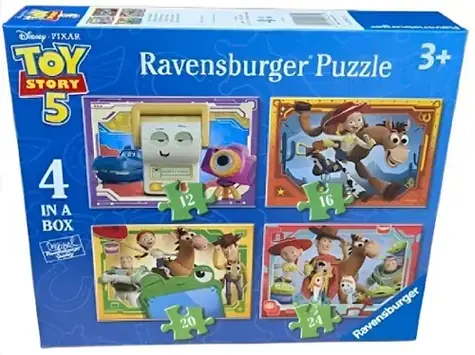Ravensburger 120042815 Puzzle Toy Story: Príbeh hračiek 4 v 1/od 3 rokov 