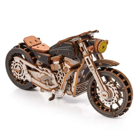 Little Story 3D drevená skladačka Speedtail čierny