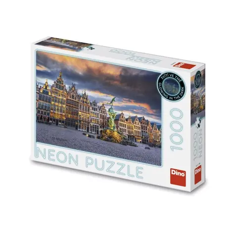 Dino Puzzle Búrka NAD Antverpami / 1000 dielikov / od 15 rokov