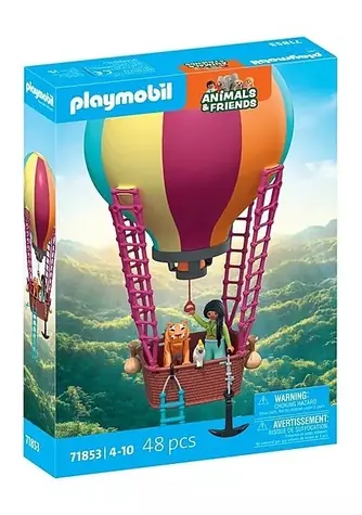 Playmobil® Animals & Friends 71853 Výlet balónom / Počet dielikov: 48 / od 4 rokov