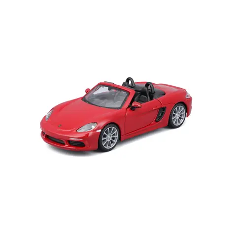 Bburago Porsche 718 Boxster tmavo červená 1:32 / od 3 rokov