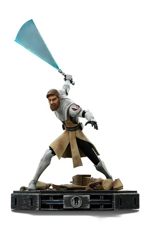 Iron Studios Obi-Wan Kenobi - Star Wars: Clone Wars - Art Scale 1/10