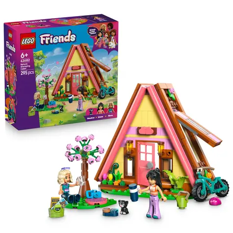 LEGO® Friends 42682 Glampingová chata v prírode / Počet dielikov: 295 / od 6 rokov