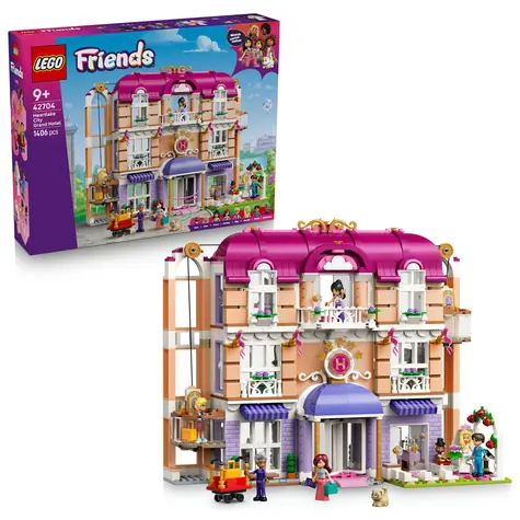 LEGO® Friends 42704 Grand Hotel v mestečku Heartlake / Počet dielikov: 1406 / od 9 rokov