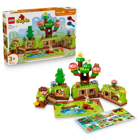 LEGO® DUPLO® 10480 Les plný objavov a divokých zvieratiek / Počet dielikov: 131 / od 3 rokov